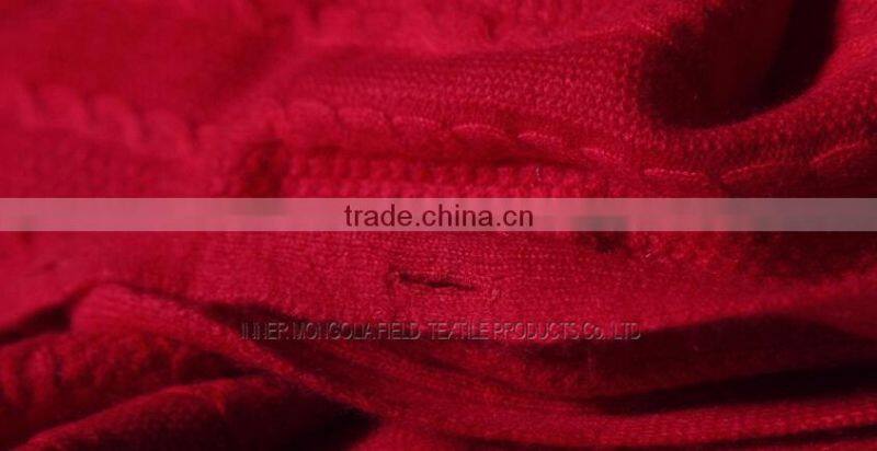 Knitted Pattern Poncho Himalayan Wool Poncho