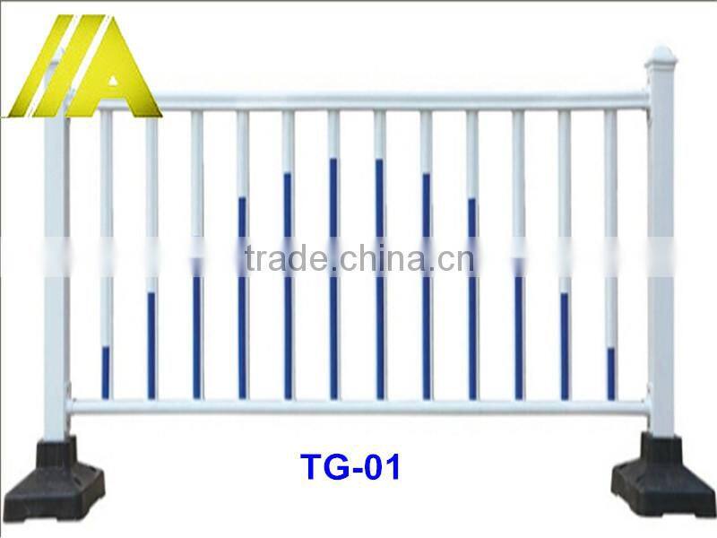 TG-01 Alibaba china high quality galvanized or powder coating road barrier/ parking barrier/traffic barrier