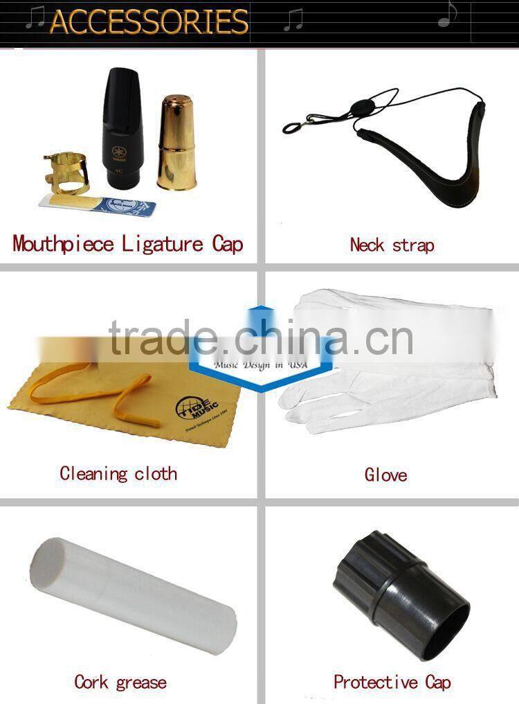 Professional China Alto Saxophone, silver plated