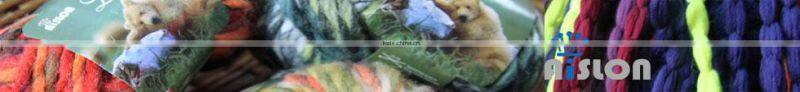 3/5NM 52% ACRYLIC 10% ALPACA 20% WOOL 15% NYLON 3% NEP BLENDED YARN, DYED YAN , HAND KNITTING YARN, NEP YARN