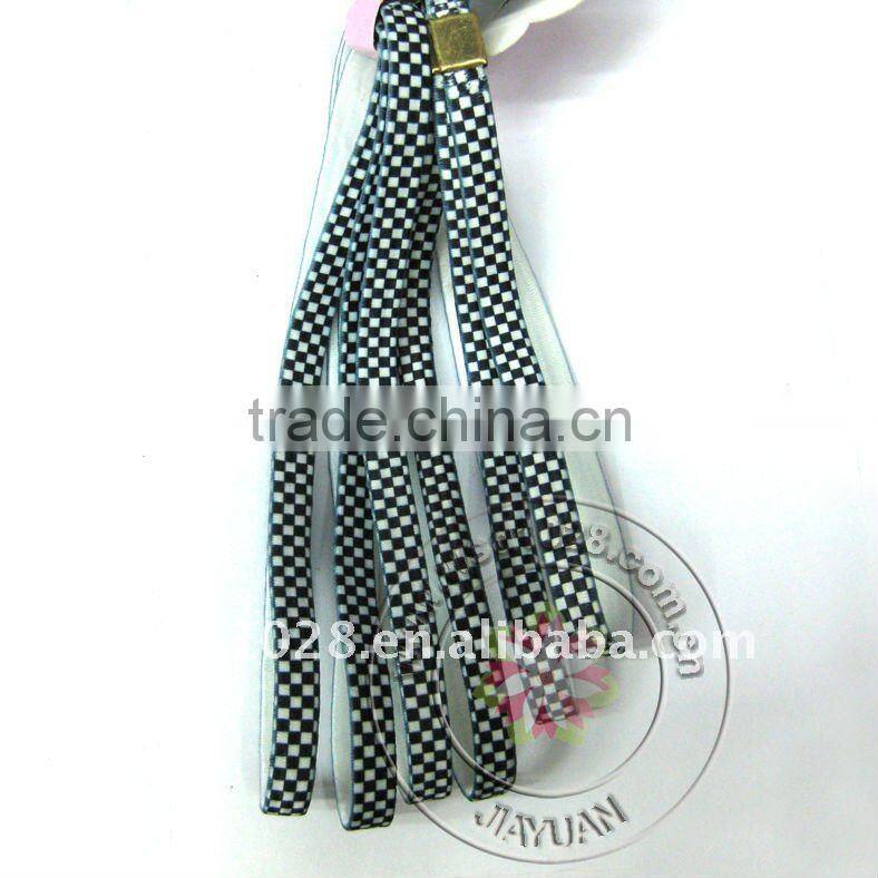 Bow lace headband, lace elastic headband, elastic lace headband