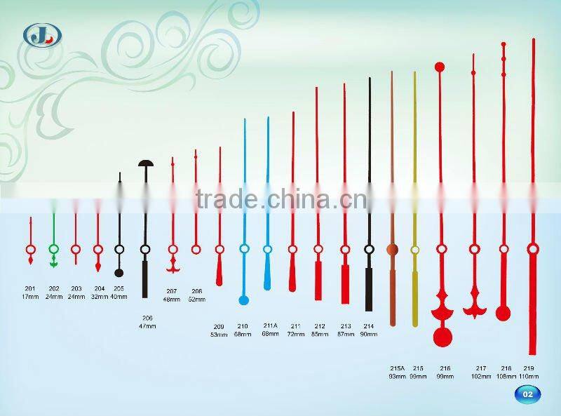 Metal Second Clock Hands