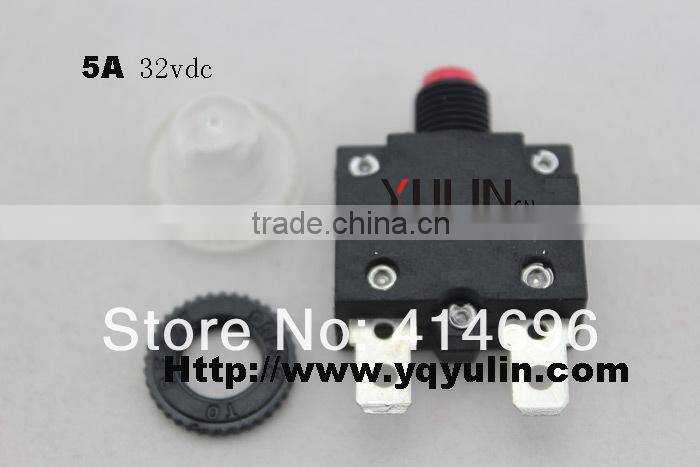 FILN Wp-01 Circuit Breakers Silver Contact point 10A 6A Plastic overload protector Switch With waterproof cover
