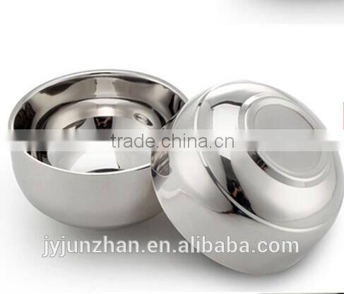 Stainless Steel salad bowl with nice design and high quality made by Junzhan Factory directly