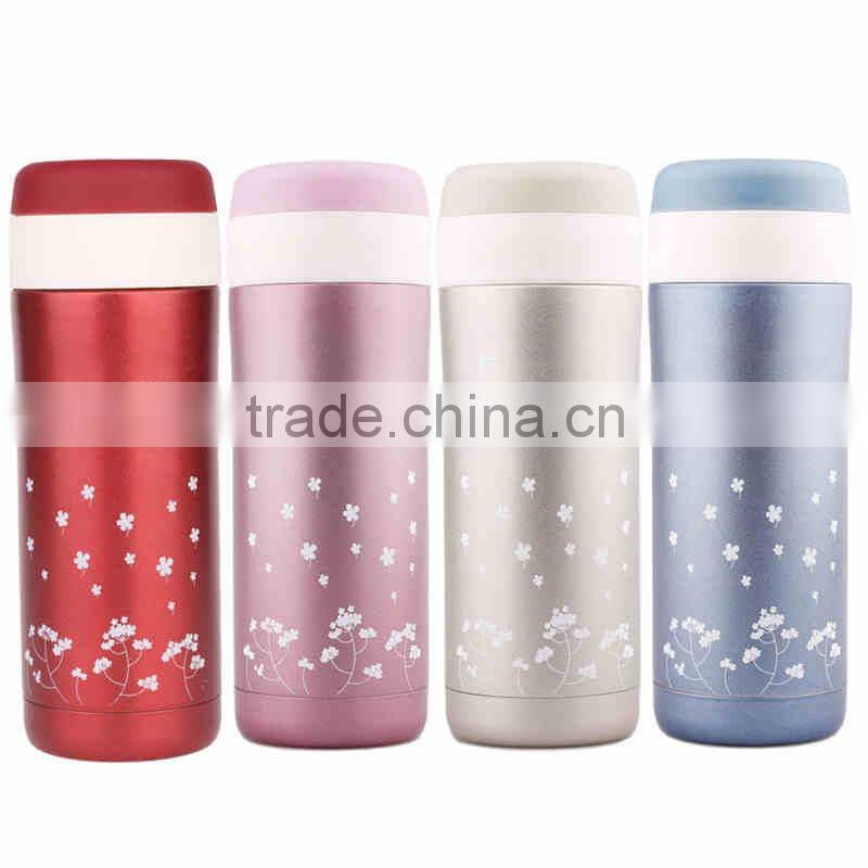 450ml thermal insulation office stainless steel drinking water bottle