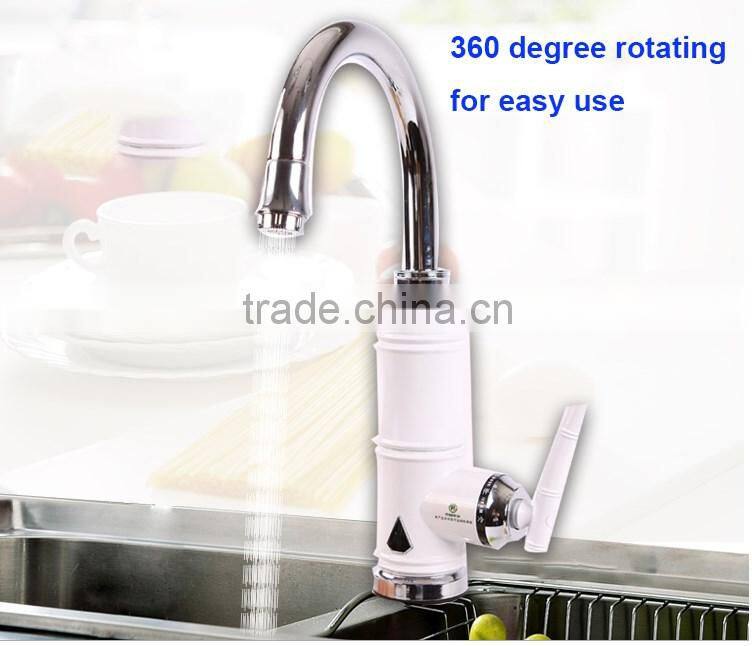 Fast Heating Electric Water Heater Faucet Tap For Kitchen Toilet