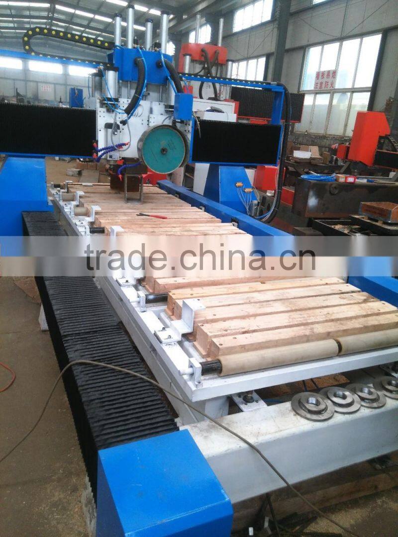 stone/granit pneumatic auto feeding cnc engraving and cutting machine/cnc edge grinding machine