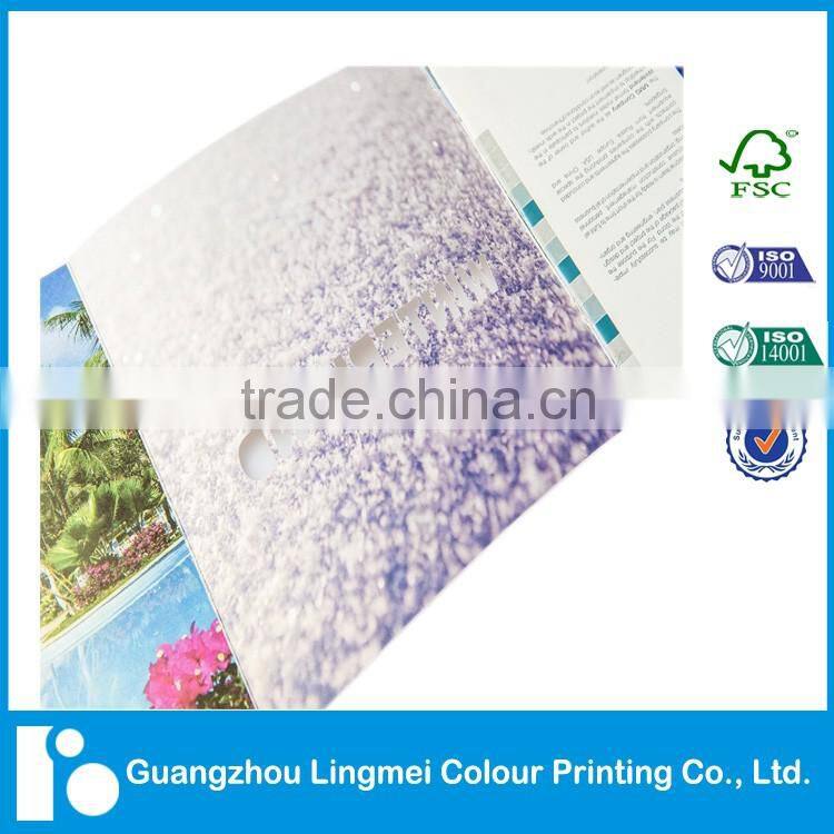 custom saddle stitching catalog printing/magazine printing/book printing