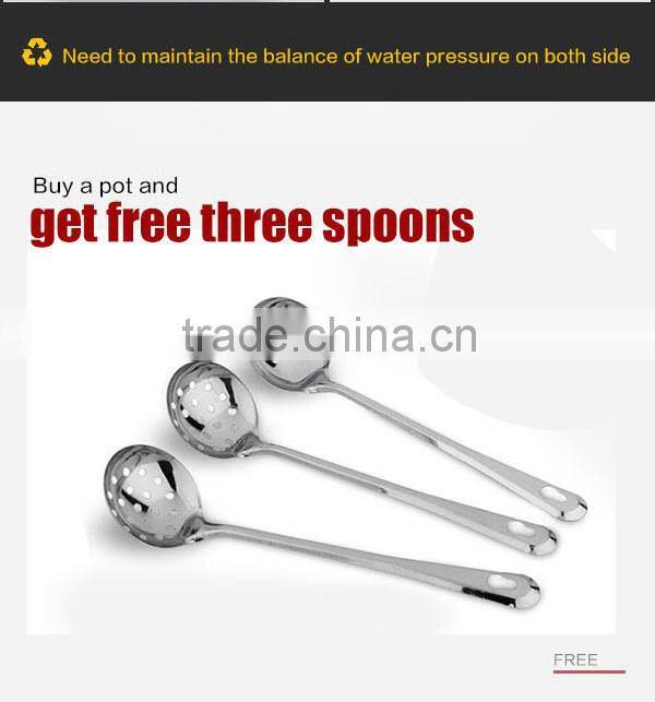 Best quality 26 28 30cm round roll top electric stainless steel hot pot