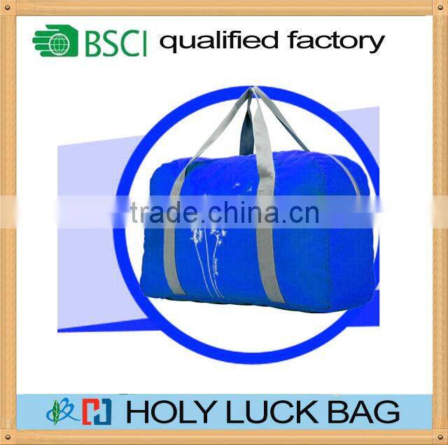 Easy carry cheap foldable travel tote luggage duffle bag