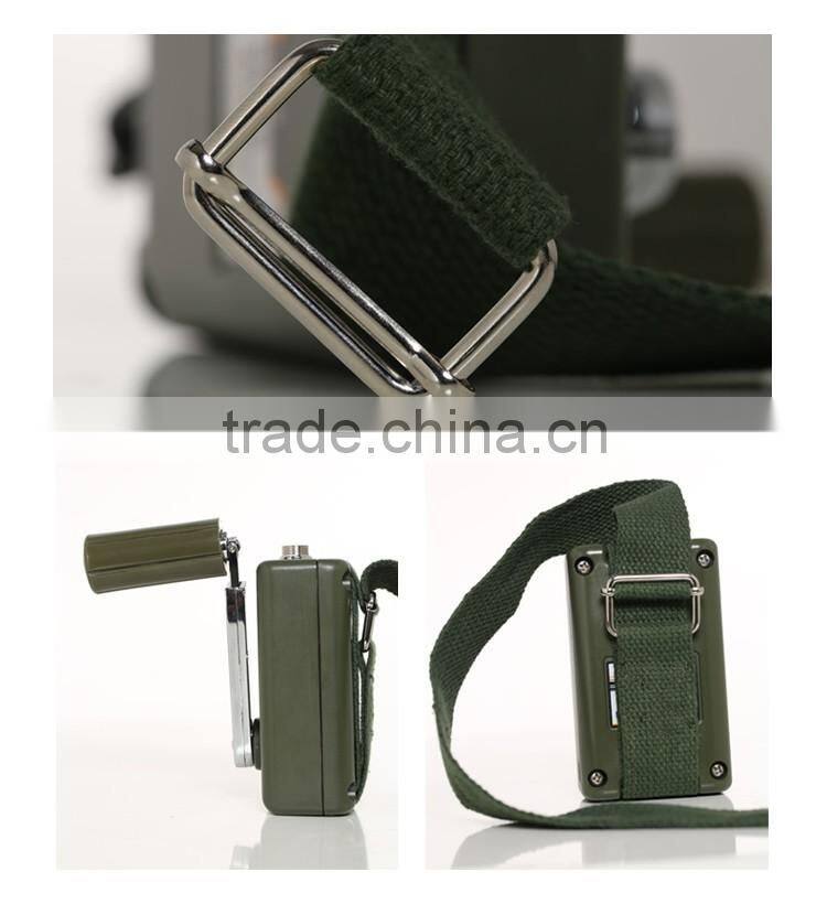 Hand Crank Power Bank Outdoor Phone Charger 30W/0-28V Electronic Generator