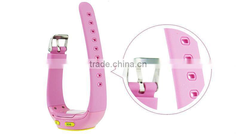 2015 New design for Mini Kids GPS Tracker Smart Watch by GPS+LBS locate