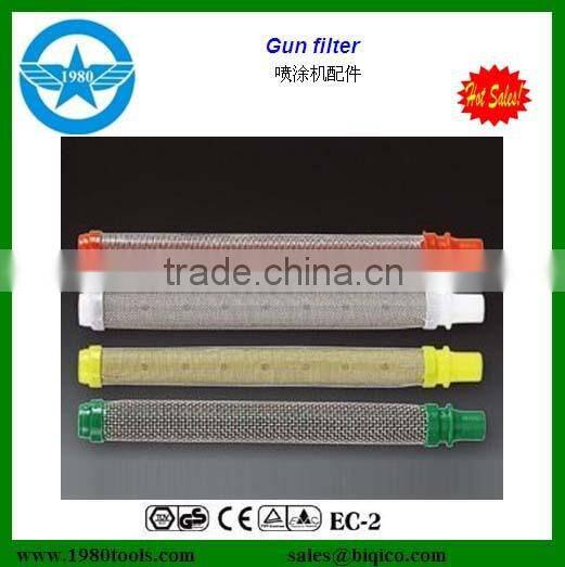 Good quality discharging valve spray gun parts nozzle ,tips ,tip guard .filter ,estension pole China Manufactury
