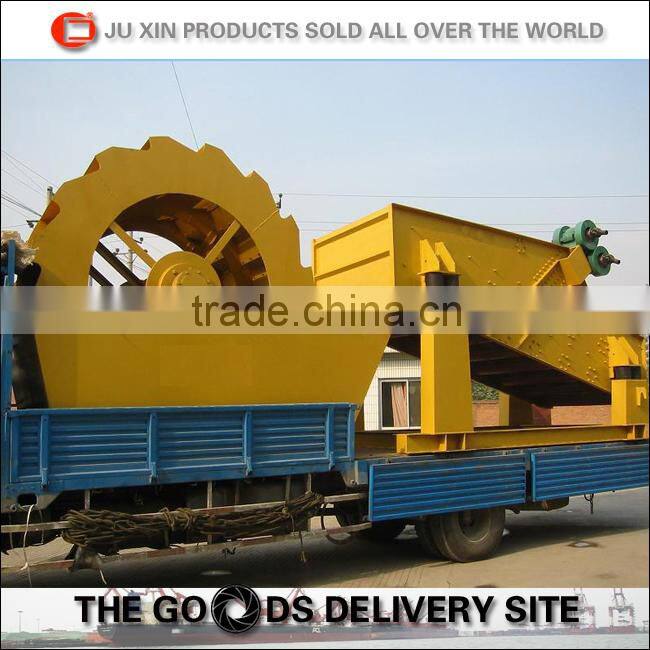 60-150 t/h Mud water wheel bucket Sand Washing Machine