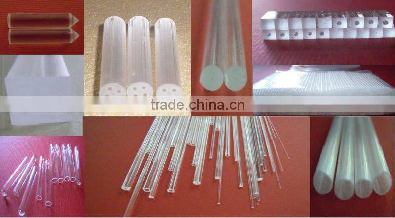 Fiber Optic connector and Single fiber pigtail quartz capillary