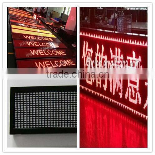 Wholesale Indoor Single Red Color Dual Color 5.0/P7.62 Dot Matrix LED Mini Sign