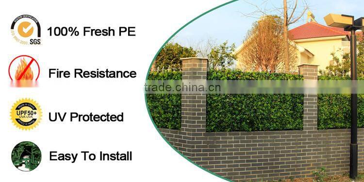 china factory artificial leaf topiary ball hedge fences