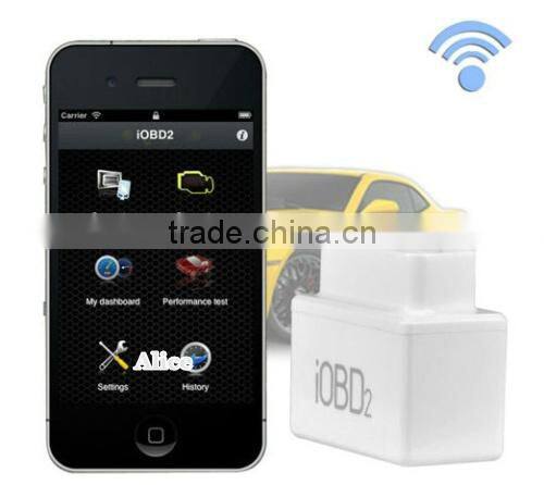 2014 OBDII Code Reader iOBD2 wifi For Andriod Iphone Ipad communicate with Mobile phone by wifi XTOOL Automotive Diagnostic tool