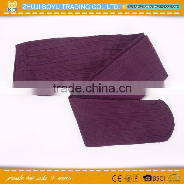 BY-163106 Hot selling custom colorful ladies winter fleece leggings brush tights