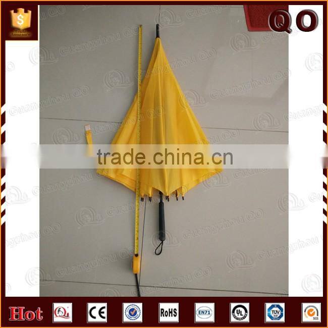 Yellow cheap picture printing custom design rain umbrella for outdoor advertising