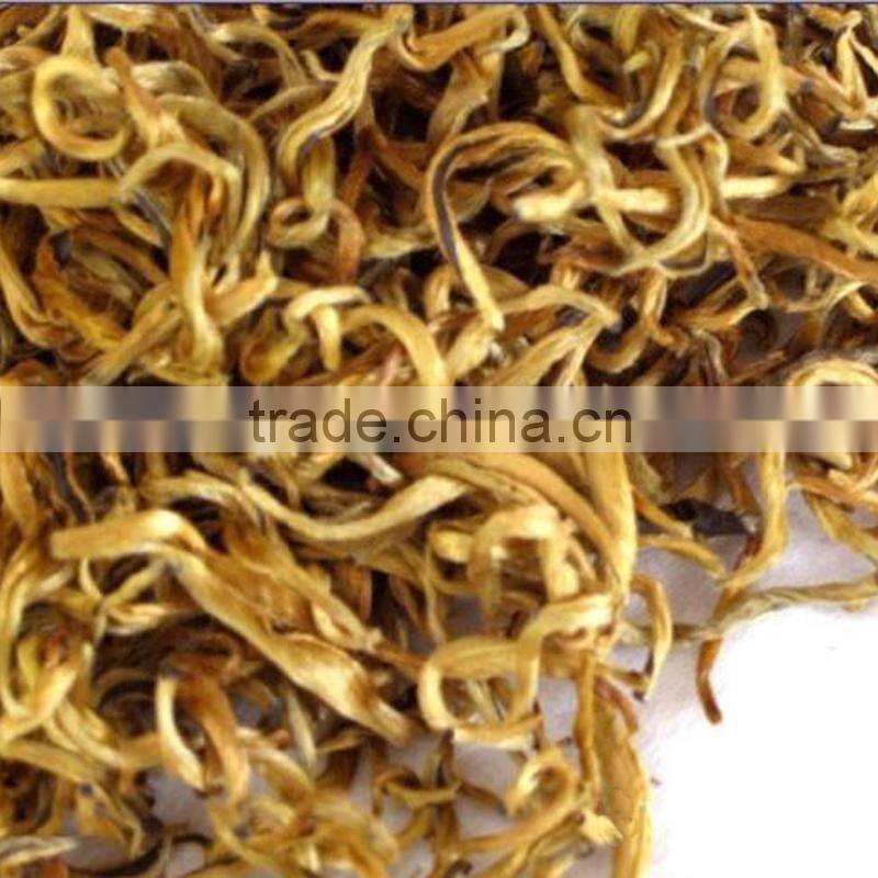 Top quality Chinese yunnan tea gongfu black tea dianhong golden buds
