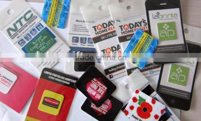 Microfiber Phone Adhesive Sticker Cell Phone Cleaner