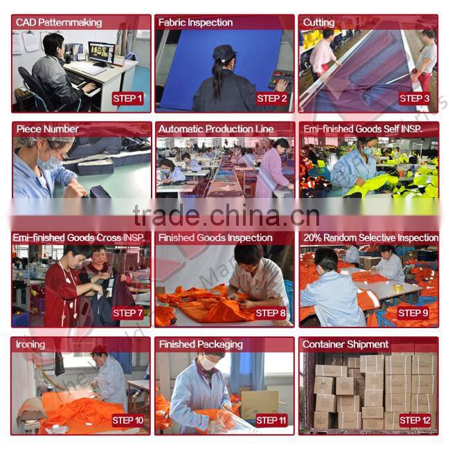 custom breathable orange long sleeve cotton fire retardant safety work shirt