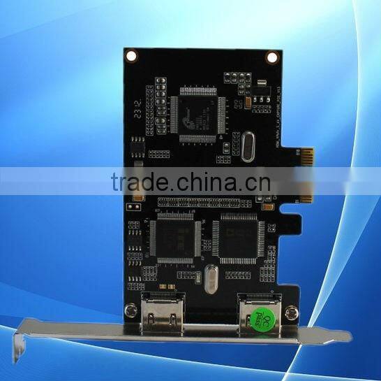 1080p HD Video Grabber with Ypbpr HDMI DVI VGA PCIe