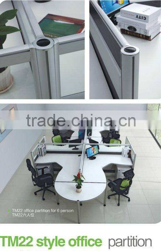 HOT modular metal frame office furniture workstation