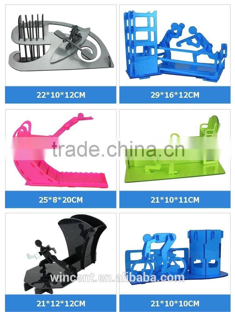 Educational Toys Assorted Acrylic Aircraft 3D Puzzle