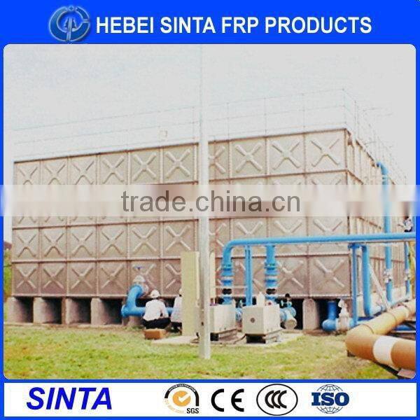 China manufacture high quality pressure galvanized steel water tanks