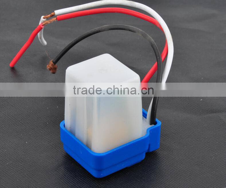 IP44 6A light control switch adjustable PIR photo cell sensor
