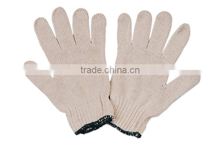safety work cheap white cotton gloves