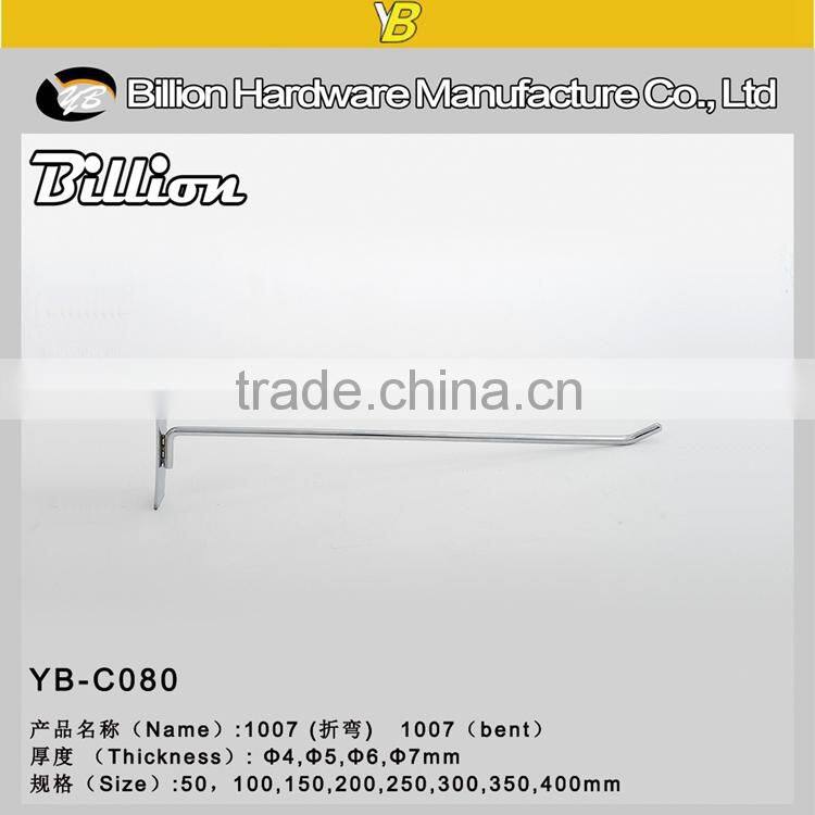Hot sale iron single prong shop hook Pigg Enkel Hooks