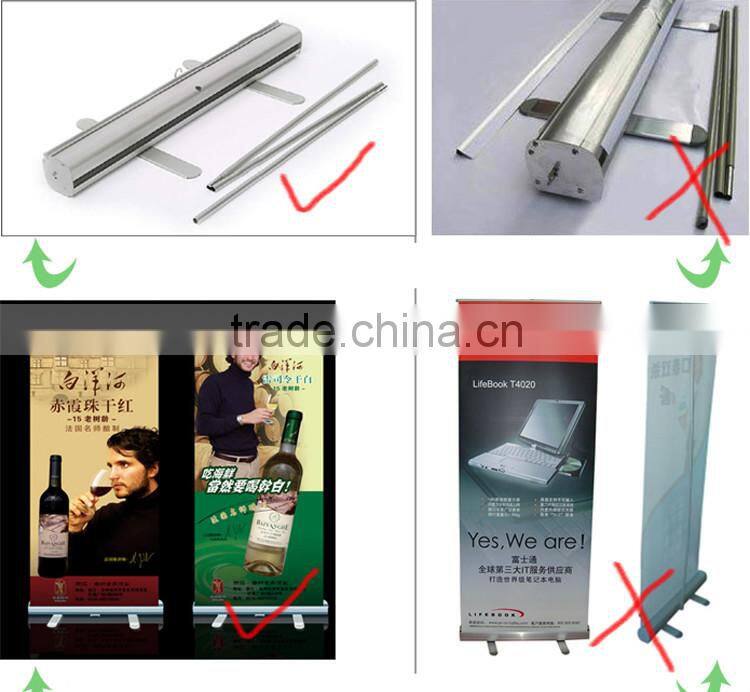 Aluminium digital roll up advertising boards for marketing