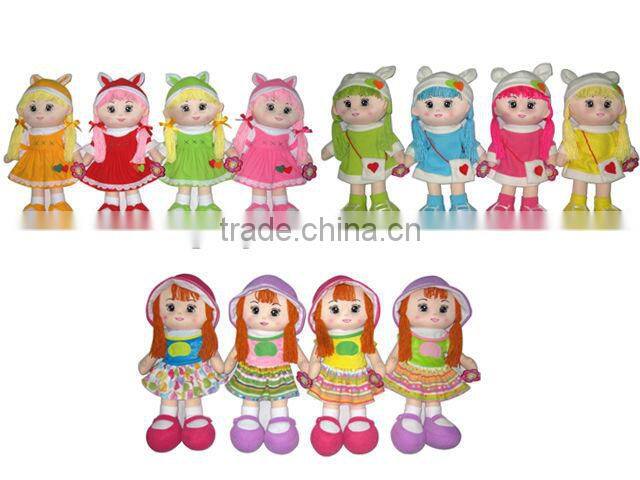 2015 HOT SELL 15 Inch Skiing flashing doll with music foot and hand can move