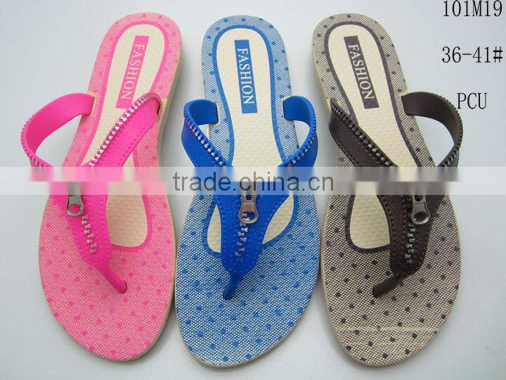 pcu air blowing slippers,hot-selling shoes with flower