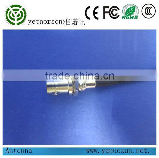 Yetnorson rf cable with RG 179 cable right angle MCX to BNC Q9 connectors