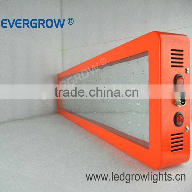 Hot!! EverGrow 400W latest linkable led plant grow light EG-200*3W-LG3-SXB