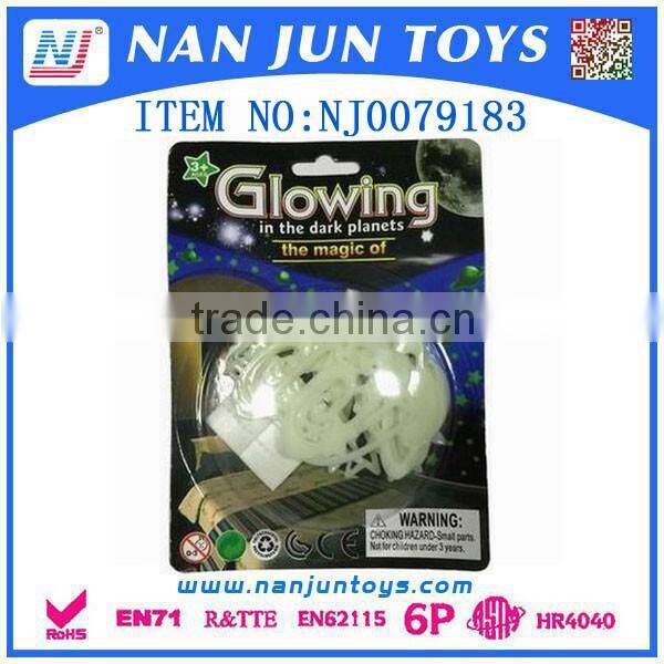 3d glow in the dark star sticker decorate night wall glow sticker