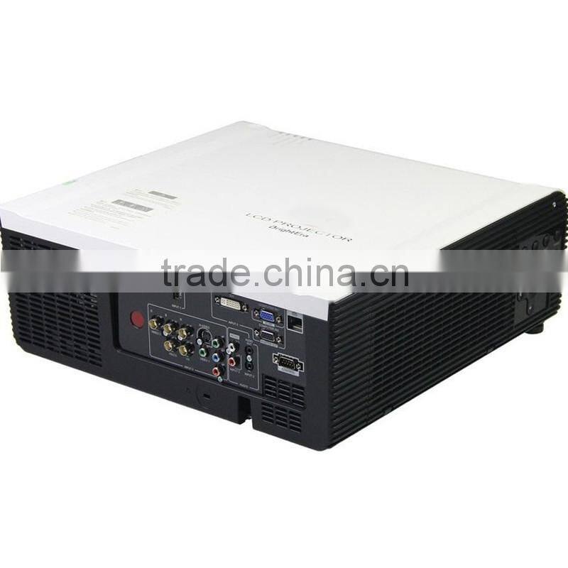 7000lumens auto Focus HDMI DVI USB DP Digital multimedia video 7000 ansi lumens hdmi projector