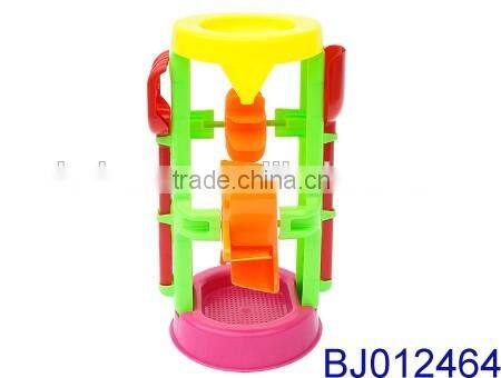 Beach Toys Deluxe Playset for Kids plastic bucket sand shovel set