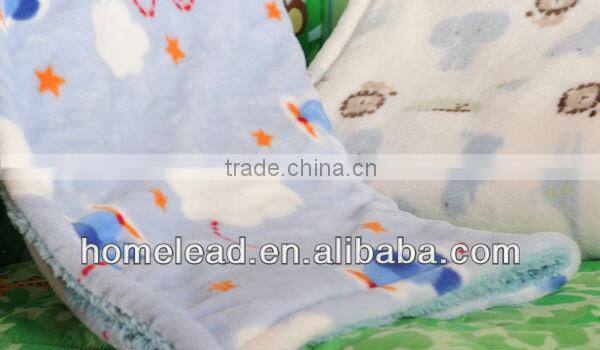 China product cozy flannel baby blanket pattern