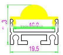 Linear shape aluminum channel For max 17mm LED light strip with china top 5 supplier