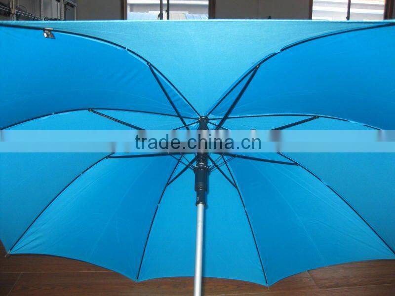 aluminum umbrella 190T pongee aluminum advertising straight umbrella