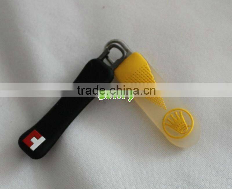 Custom garment accessory zipper slider