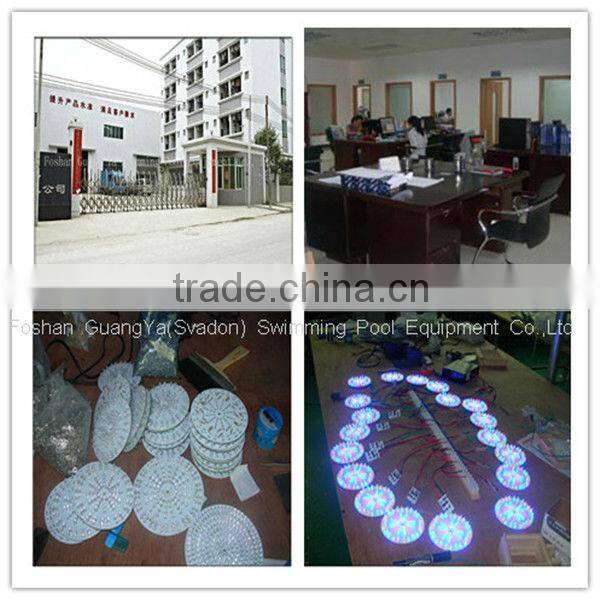 Wall inserted/With niche LED swimming pool lamp