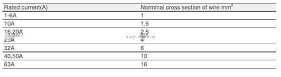 automatic reclosing miniature circuit breaker 4P/16A/230VAC/10KA