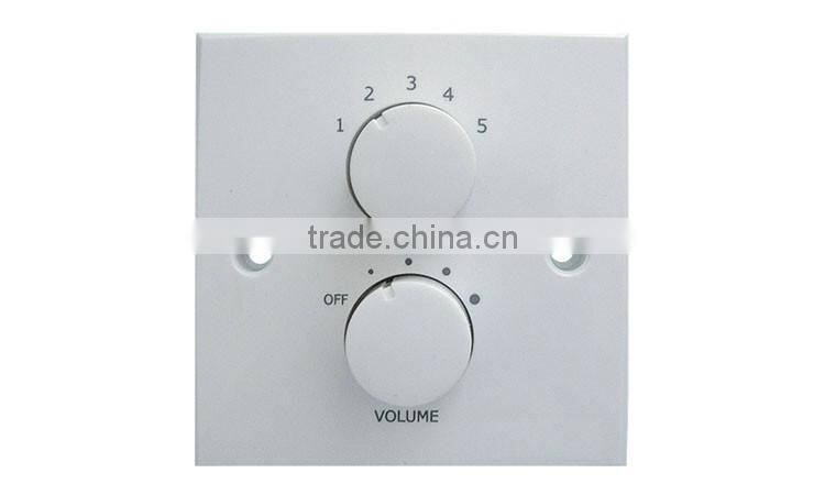 VT-006 series public address speaker remote audio 6w 60w wall volume control switch for sale