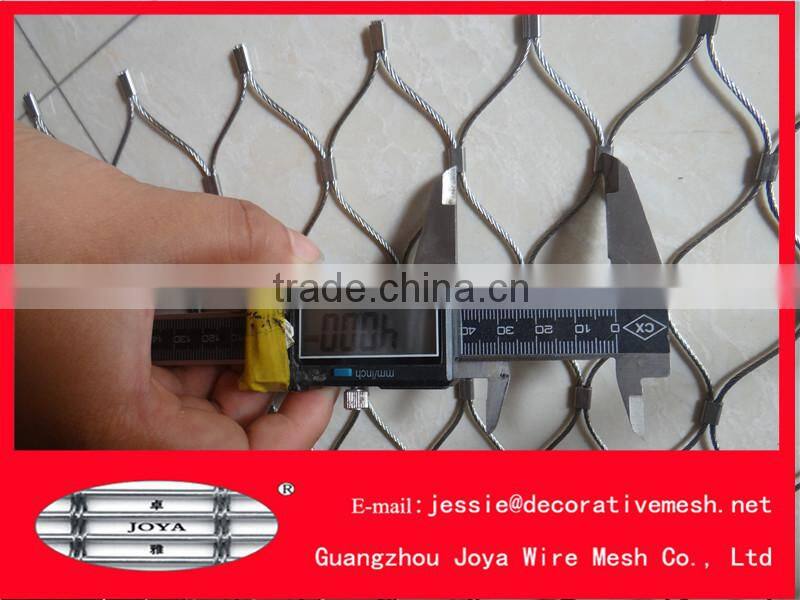 stainless steel cable mesh / Rope mesh / wire netting/Zoo mesh